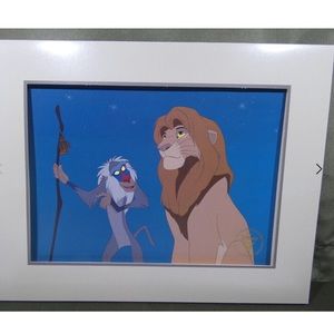 NWOT Disney Beautiful Exclusive Lion King lithograph